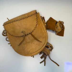 Vintage Leather Native Made Handbag